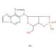 1,N6-Ethenoadenosine 3′:5′-cyclic monophosphate sodium salt (CAS 103213-51-0) - chemical structure image
