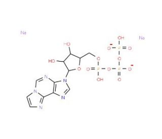1,N[6]-ethenoadenosine 5&prime;-triphosphate, sodium salt (CAS 60777-99-3) - chemical structure image