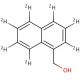 1-Naphthalenemethanol-d7 (CAS 1189876-86-5) - chemical structure image
