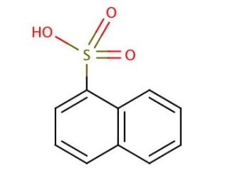 1-Naphthalenesulfonic acid (CAS 85-47-2) - chemical structure image