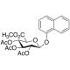 1-Naphthol 2,3,4-Tri-O-acetyl-β-D-glucuronide Methyl Ester (CAS 18404-55-2) - chemical structure image