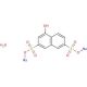 1-Naphthol-3,6-disulfonic acid disodium salt (CAS 330581-20-9) - chemical structure image