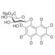 1-Naphthol-D7 β-D-Glucuronide Sodium Salt (CAS 83833-12-9) - chemical structure image