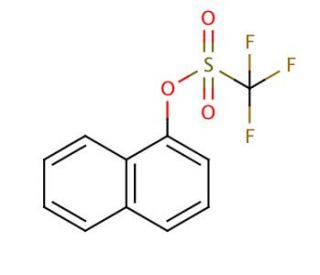 1-Naphthyl trifluoromethanesulfonate (CAS 99747-74-7) - chemical structure image
