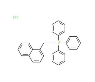 (1-Naphthylmethyl)triphenylphosphonium chloride (CAS 23277-00-1) - chemical structure image