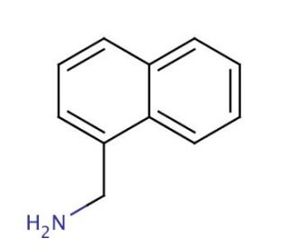 1-Naphthylmethylamine (CAS 118-31-0) - chemical structure image