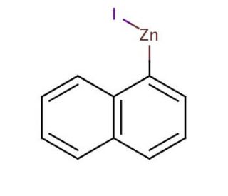 1-Naphthylzinc iodide solution (CAS 46000-10-6) - chemical structure image