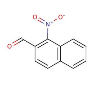 1-Nitro-2-naphthaldehyde (CAS 101327-84-8) - chemical structure image