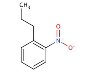 1-Nitro-2-propylbenzene (CAS 7137-54-4) - chemical structure image