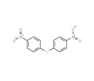1-nitro-4-[(4-nitrophenyl)thio]benzene (CAS 1223-31-0) - chemical structure image