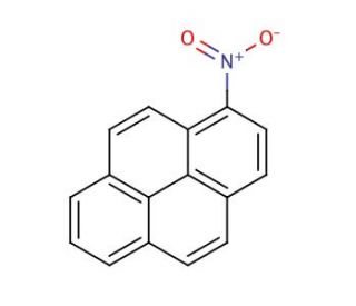 1-Nitropyrene (CAS 5522-43-0) - chemical structure image