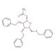 1-O-Acetyl-2,3,5-tri-O-benzyl-D-ribofuranose (CAS 58381-23-0) - chemical structure image