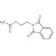 1-O-Acetyl-2-N-phthalimidoaminoethanol (CAS 5466-90-0) - chemical structure image