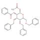 1-O-Acetyl-2-O-benzoyl-3,4,6-O-tribenzyl-D-galactopyranoside - chemical structure image
