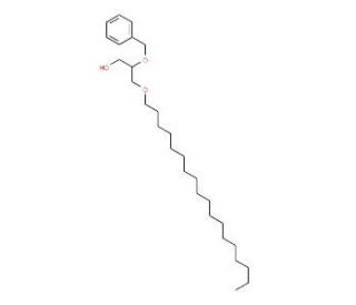 1-O-Octadecyl-2-O-benzyl-rac-glycerol (CAS 89104-47-2) - chemical structure image