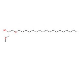 1-O-Octadecyl-3-O-methyl-rac-glycerol - chemical structure image