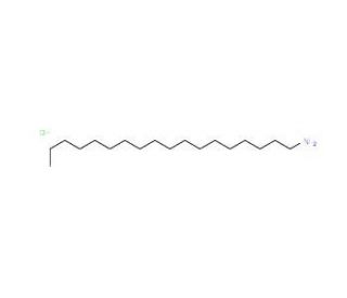 1-Octadecylamine hydrochloride (CAS 1838-08-0) - chemical structure image