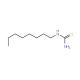 1-Octyl-2-thiourea (CAS 13281-03-3) - chemical structure image
