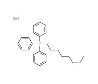 (1-Octyl)triphenylphosphonium bromide (CAS 42036-78-2) - chemical structure image