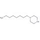 1-Octylpiperazine (CAS 54256-45-0) - chemical structure image