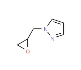 1-(oxiran-2-ylmethyl)-1H-pyrazole - chemical structure image