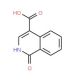 1-Oxo-1,2-dihydro-4-isoquinolinecarboxylic acid (CAS 34014-51-2) - chemical structure image