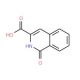 1-oxo-1,2-dihydroisoquinoline-3-carboxylic acid (CAS 7509-13-9) - chemical structure image