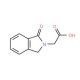 (1-Oxo-1,3-dihydro-isoindol-2-yl)-acetic acid (CAS 39221-42-6) - chemical structure image