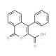 1-Oxo-4-phenyl-1H-isochromene-3-carboxylic acid (CAS 37617-98-4) - chemical structure image
