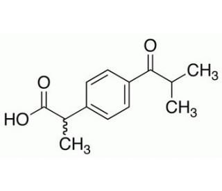 1-Oxo Ibuprofen (CAS 65813-55-0) - chemical structure image