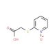(1-Oxy-pyridin-2-ylsulfanyl)-acetic acid - chemical structure image