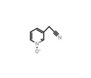(1-Oxy-pyridin-3-yl)-acetonitrile (CAS 6635-88-7) - chemical structure image