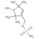 1-Oxyl-2,2,5,5-tetramethyl-3-(methanesulfonyloxymethyl)pyrroline (CAS 76893-27-1) - chemical structure image
