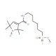 (1-Oxyl-2,2,5,5-tetramethylpyrroline-3-yl)carbamidohexyl Methanethiosulfonate - chemical structure image