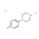 1-(p-Tolyl)piperazine dihydrochloride (CAS 13078-14-3) - chemical structure image