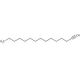 1-Pentadecyne (CAS 765-13-9) - chemical structure image