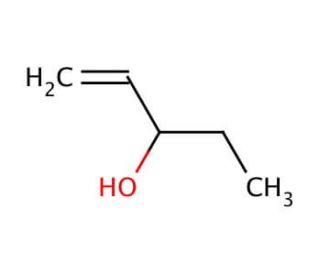 1-Penten-3-ol (CAS 616-25-1) - chemical structure image