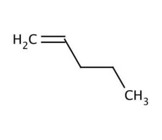 1-Pentene (CAS 109-67-1) - chemical structure image