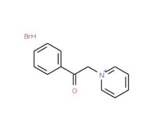 1-Phenacylpyridinium bromide (CAS 16883-69-5) - chemical structure image