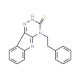 1-Phenethyl-1H-1,3,4,9-tetraaza-fluorene-2-thiol - chemical structure image