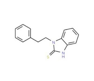 1-Phenethyl-1H-benzoimidazole-2-thiol - chemical structure image