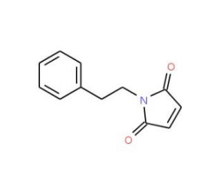 1-Phenethyl-pyrrole-2,5-dione (CAS 6943-90-4) - chemical structure image