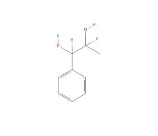 1-Phenyl-1,2-propanediol (CAS 1855-09-0) - chemical structure image