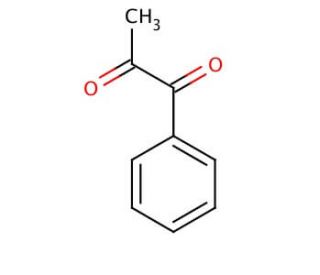 1-Phenyl-1,2-propanedione (CAS 579-07-7) - chemical structure image