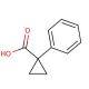 1-Phenyl-1-cyclopropanecarboxylic acid (CAS 6120-95-2) - chemical structure image