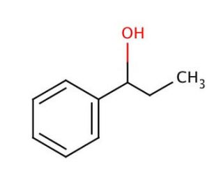 1-Phenyl-1-propanol (CAS 93-54-9) - chemical structure image