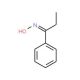 1-Phenyl-1-propanone oxime (CAS 2157-50-8) - chemical structure image