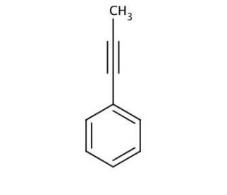 1-Phenyl-1-propyne (CAS 673-32-5) - chemical structure image