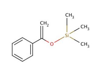 1-Phenyl-1-trimethylsiloxyethylene (CAS 13735-81-4) - chemical structure image