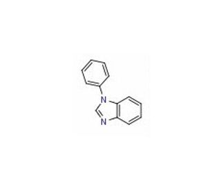 1-Phenyl-1H-benzoimidazole (CAS 2622-60-8) - chemical structure image